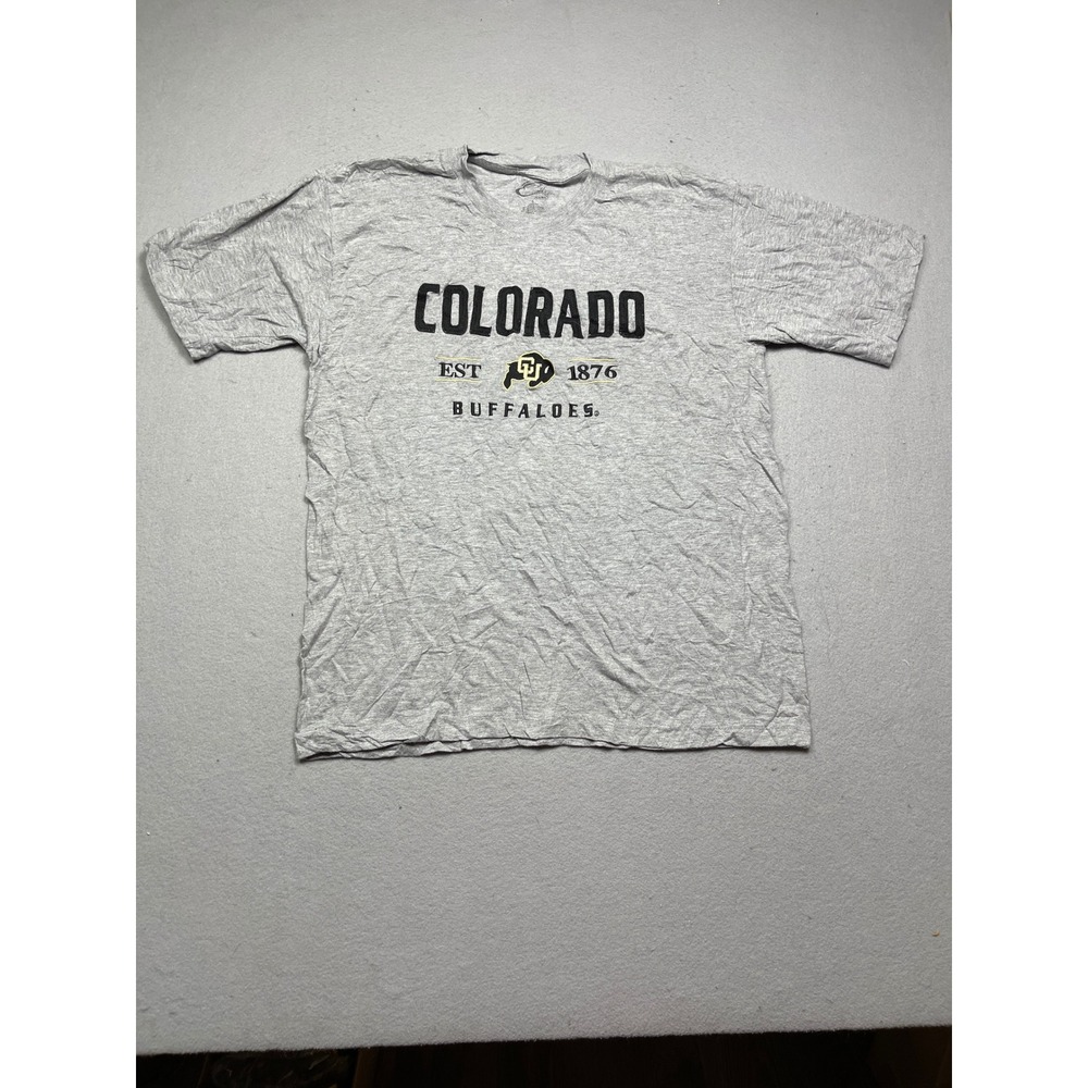 Cadre Colorado Buffaloes Cotton Blend Gray Large Mens